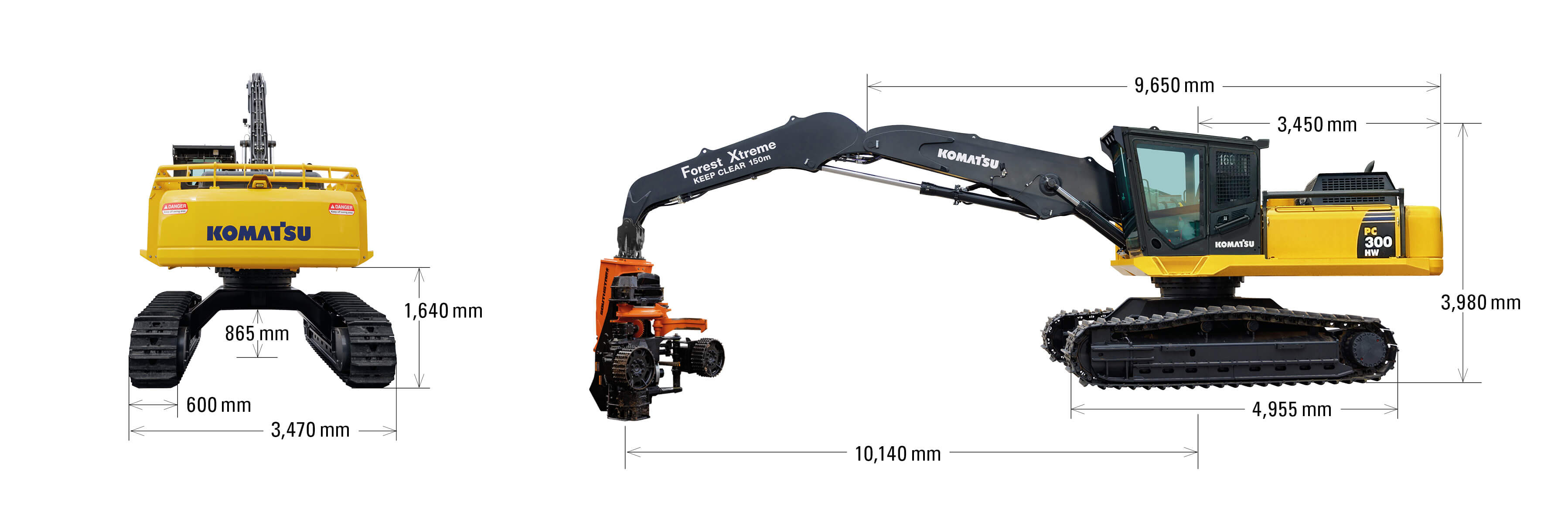 komatsu-pc300hw-dimensions-d6